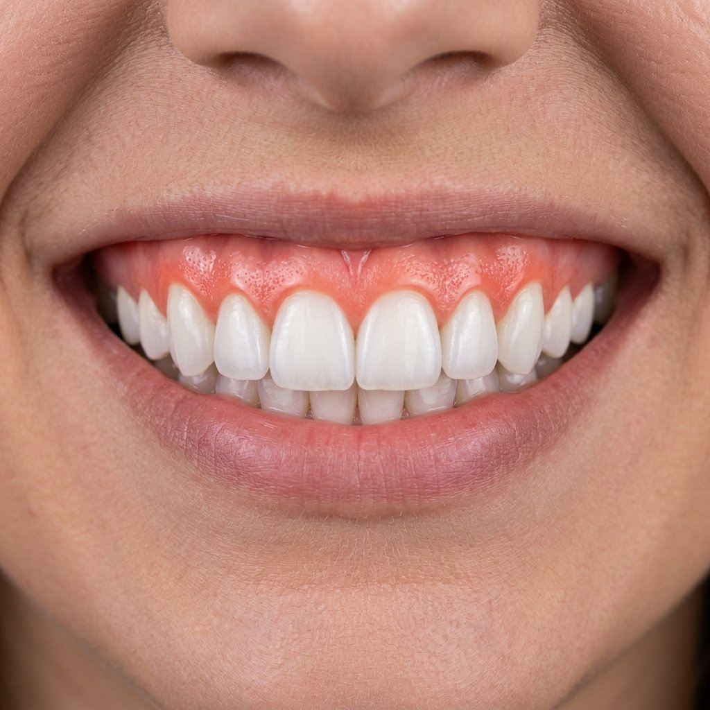 Sorriso harmônico após gengivoplastia